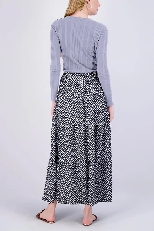 TIERED SKIRT-INFINITY