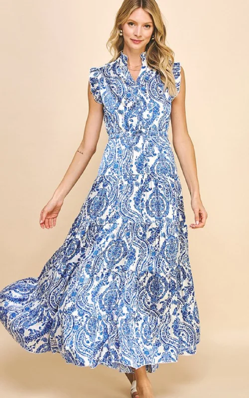 Hello Paisley Maxi Dress