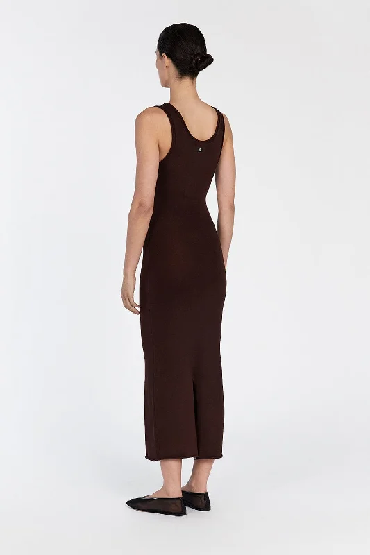 ROMA CHOC MAXI DRESS