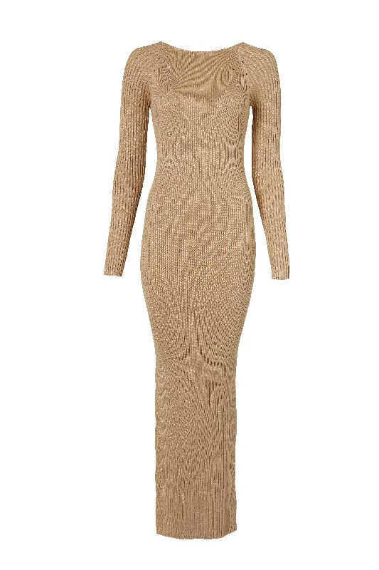 Jessica Maxi Dress (Gold)