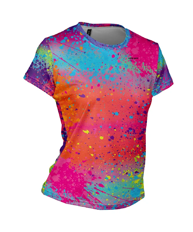 W. ENDURANCE AIR TEE - COLOR RUN