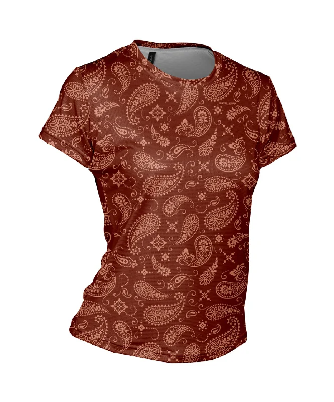 W. ENDURANCE AIR TEE - PAISLEY