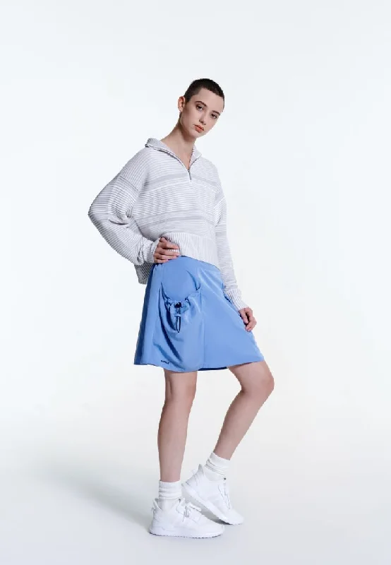 Mille-Feuille Ribbed Cool Weather Pullover