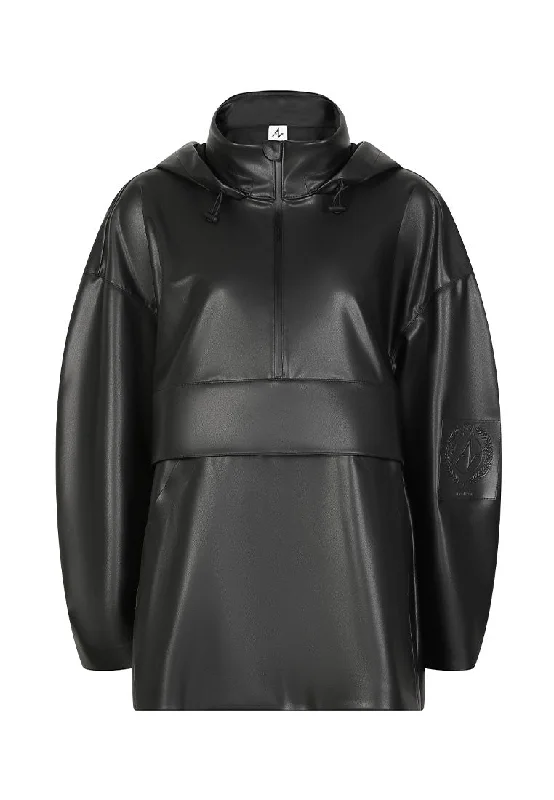 Vegan Leather Anorak