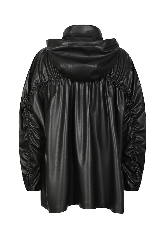 Vegan Leather Anorak