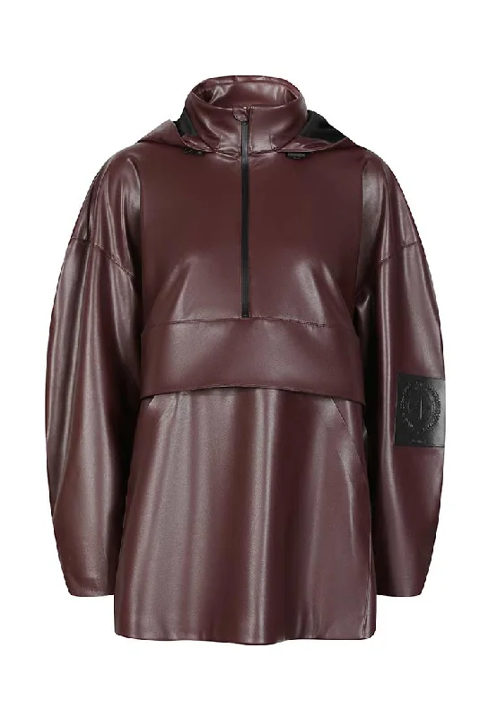 Vegan Leather Anorak