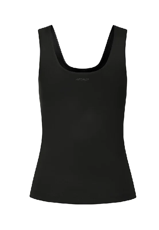 Enhance Square-Neck Fitted Tank