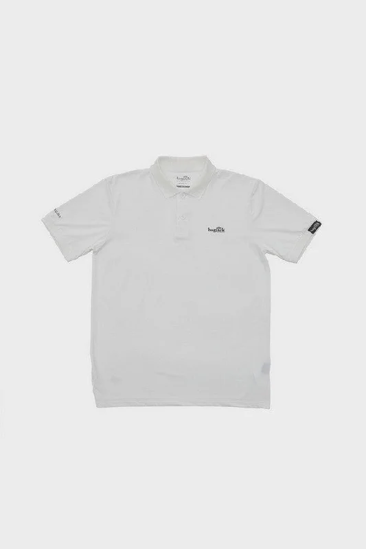 BJG x HYPEGOLF S/S Polo/WHITE