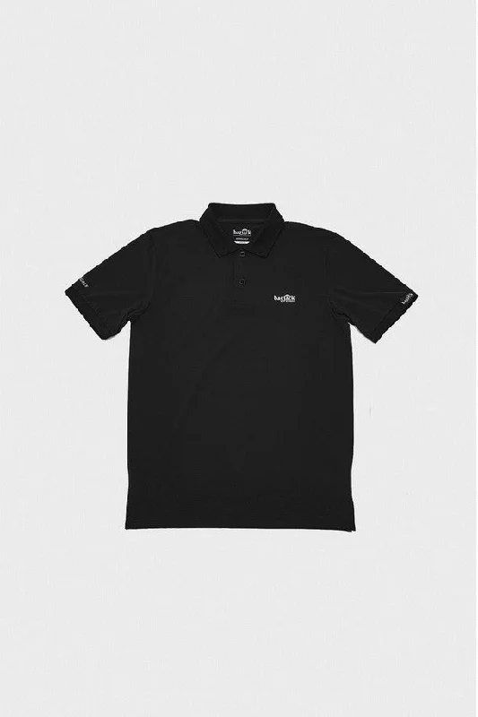 BJG x HYPEGOLF S/S Polo/BLACK