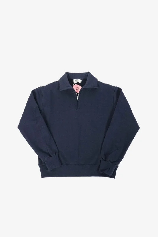 [ Maniac Golf ] Maniac Golf Half Zip-up Sweater_ Half Zip-up Sweat Shirt NAVY