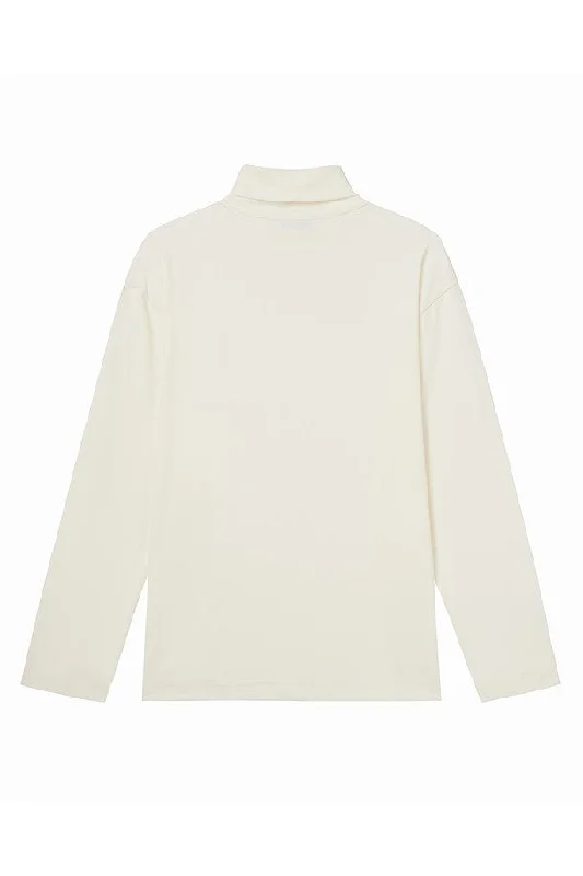 Cotna brushed turtleneck