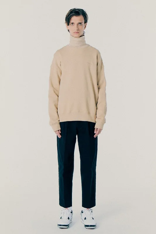 Brushed-back sweatshirt (Set-up)