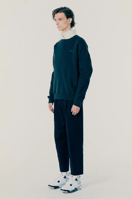 Brushed-back sweatshirt (Set-up)