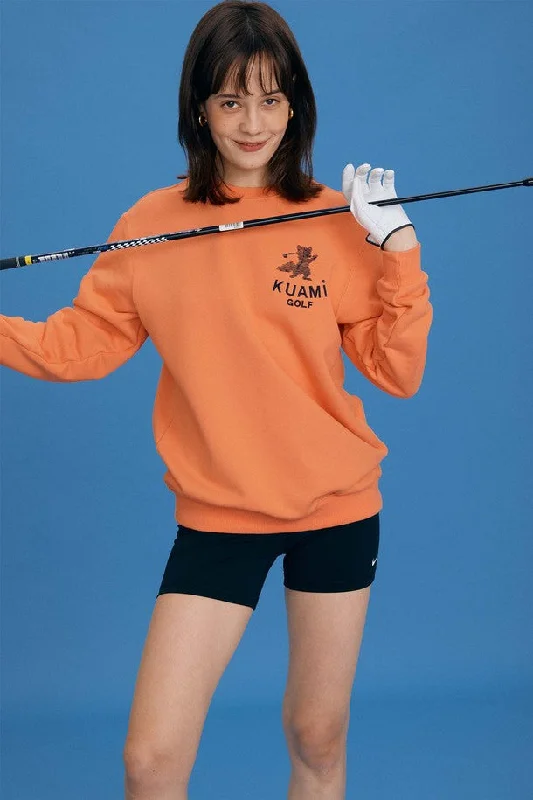 Kuami Swing Sweatshirts_Orange [unisex]