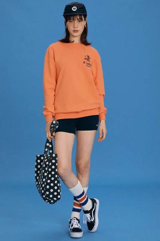 Kuami Swing Sweatshirts_Orange [unisex]