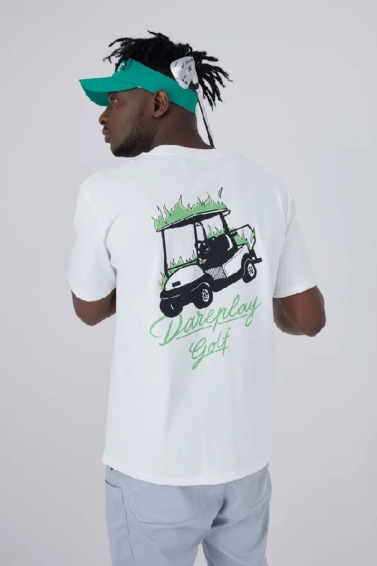 Heavy print T-shirts_Cart_White