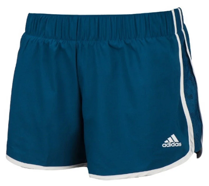 Adidas Women MARATHON 10 Woven Shorts Climalite Training Pants Running AI8115