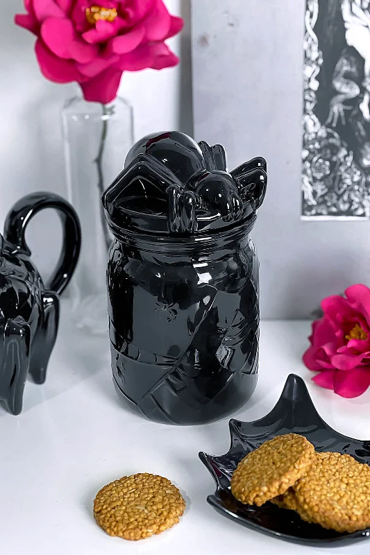 Arachnid Ceramic Jar