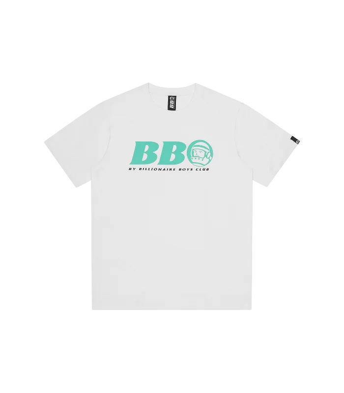 BB ASTRO T-SHIRT - WHITE/GREEN LOGO