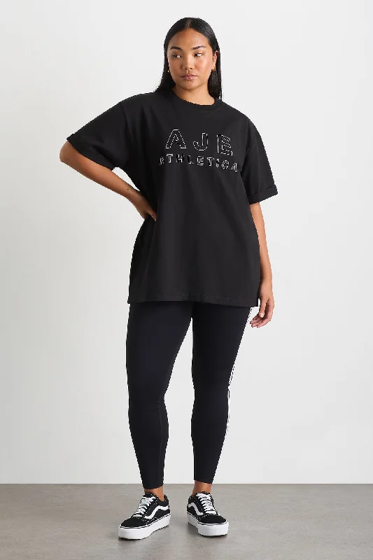 Block Logo Boyfriend Tee 102