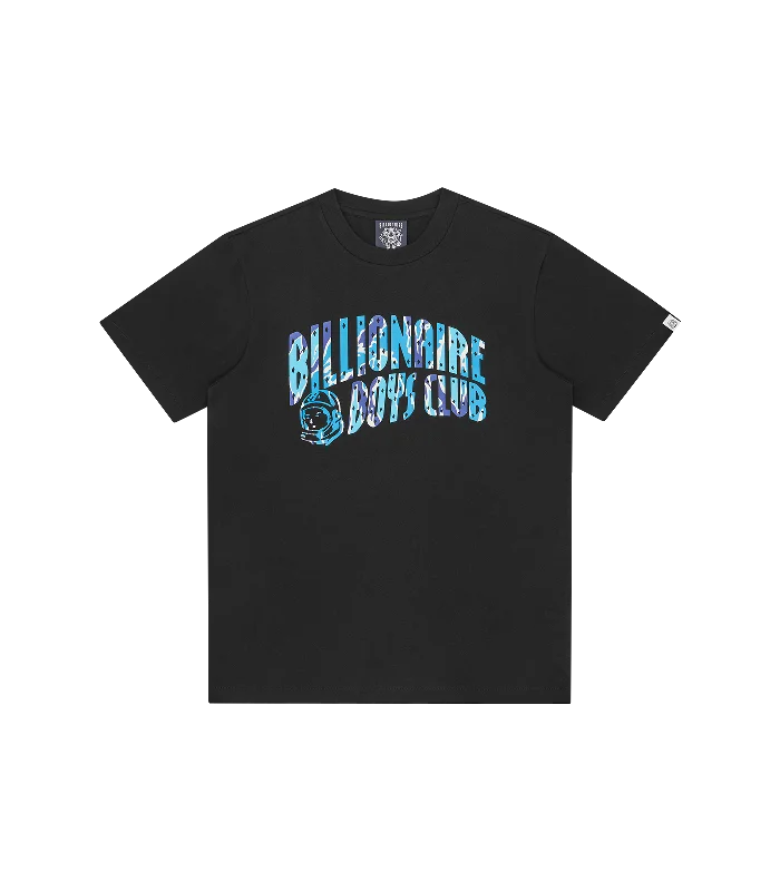 CAMO ARCH LOGO T-SHIRT - BLACK