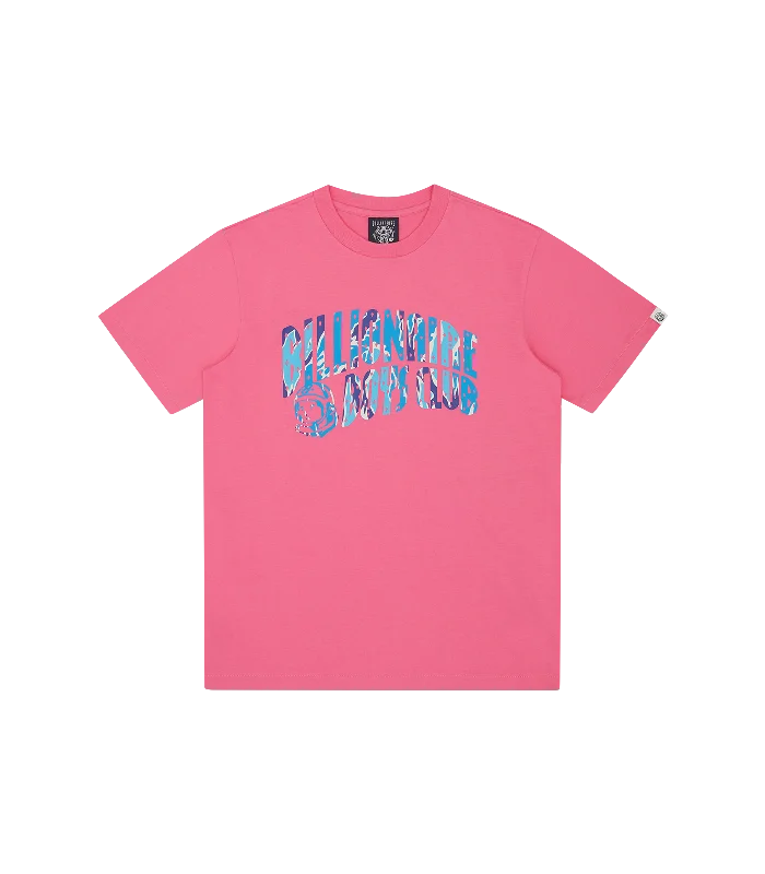 CAMO ARCH LOGO T-SHIRT - PINK