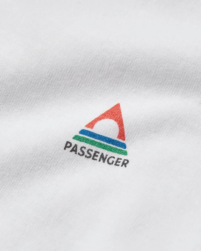 Classic Logo Recycled Cotton LS T-Shirt - White