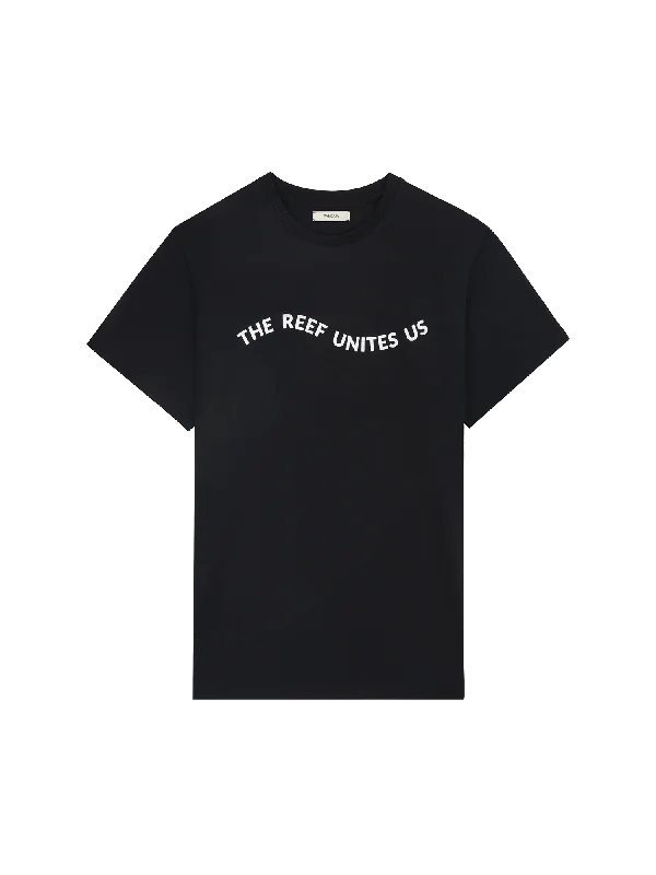 Coral Gardeners Midweight T-Shirt—black