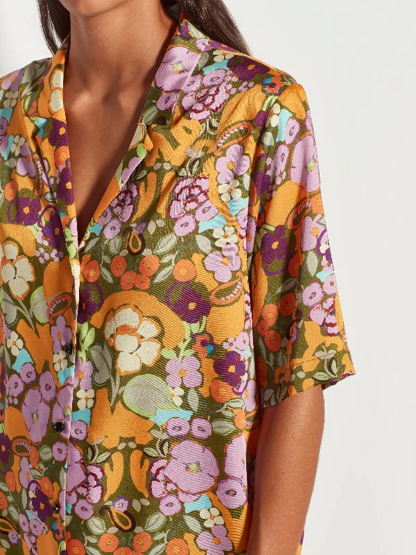 Des Shirt (Tigerlily Twill) Tropicana