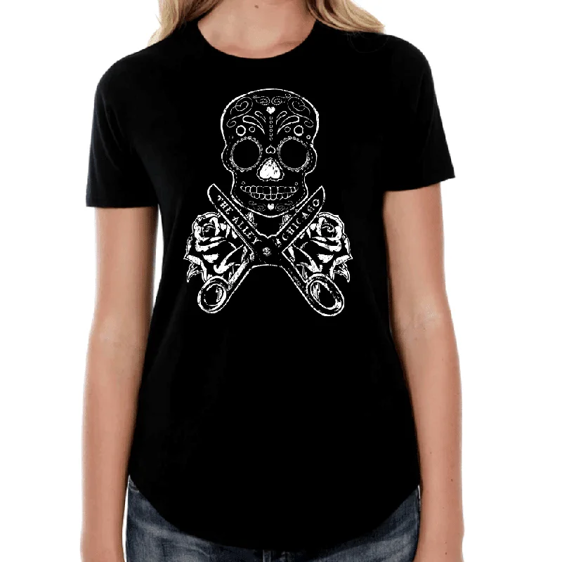 DIY Sugar Skull Womens Tshirt