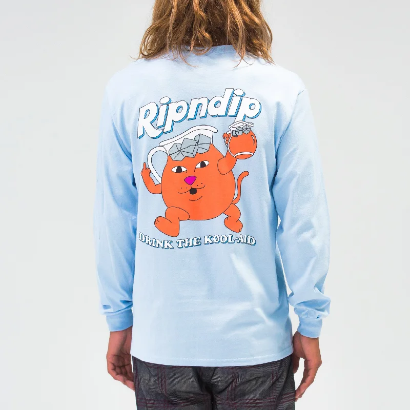 Drink Me Long Sleeve (Light Blue)