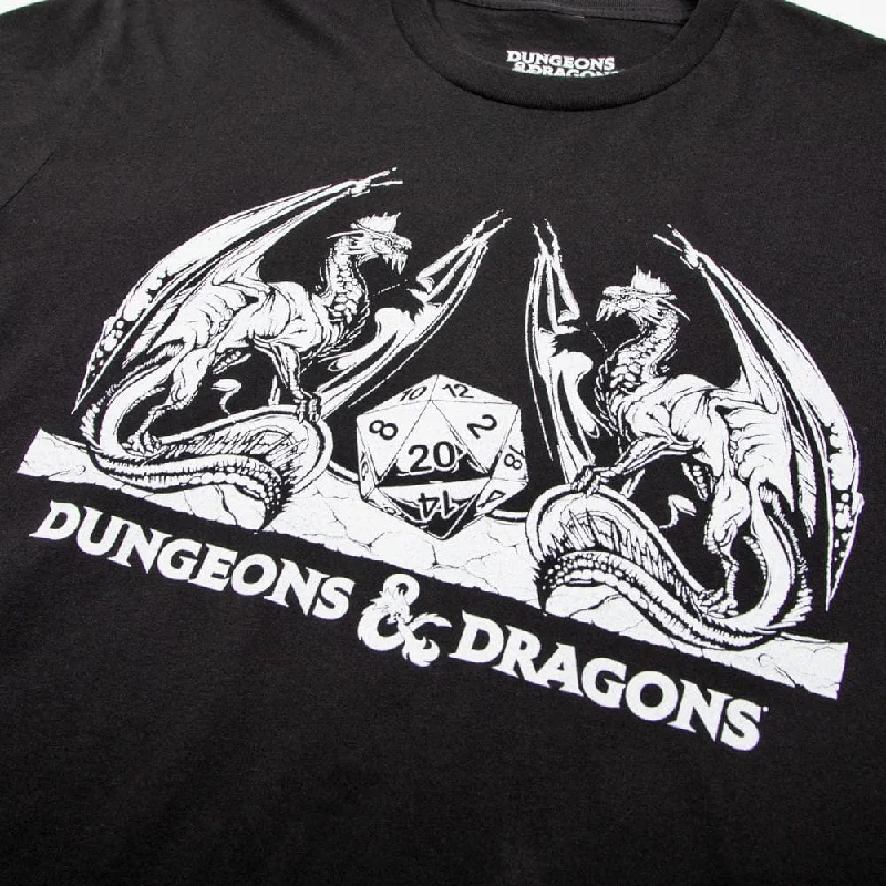 D&D Dragons Charcoal Tee