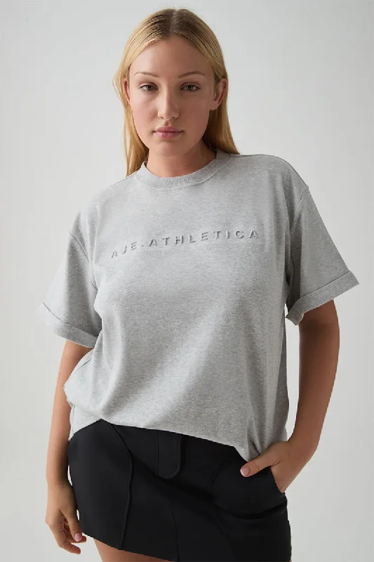 Embossed Boyfriend Tee 102