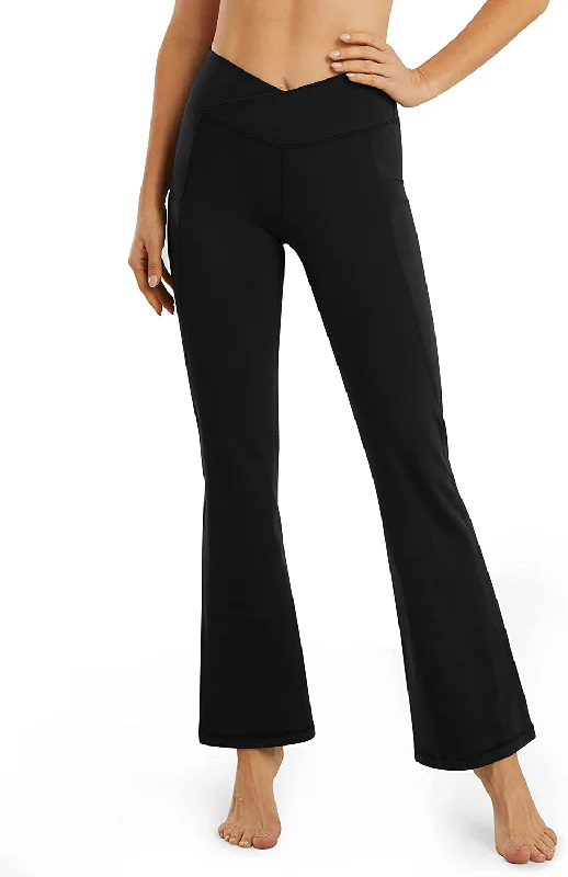 Black-cross Waist Pants / Small