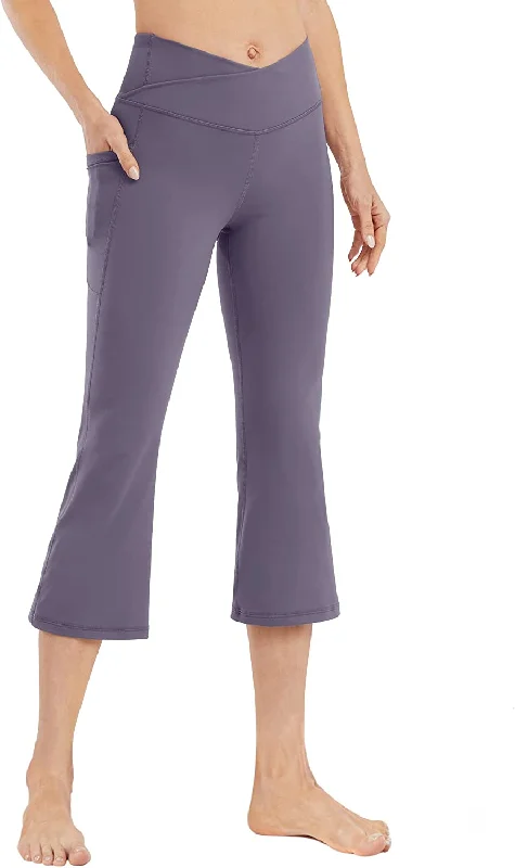 Purple Grey - Cross Waist / X-Large