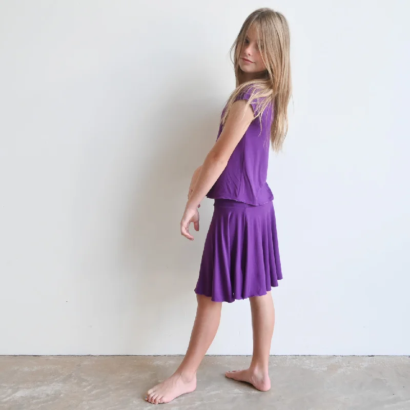 Girl's Ballet Skirt in Bamboo by KOBOMO Play