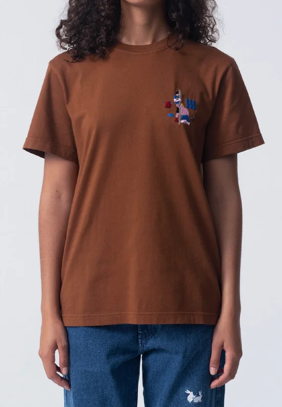 Glory Goal T-Shirt - Brown