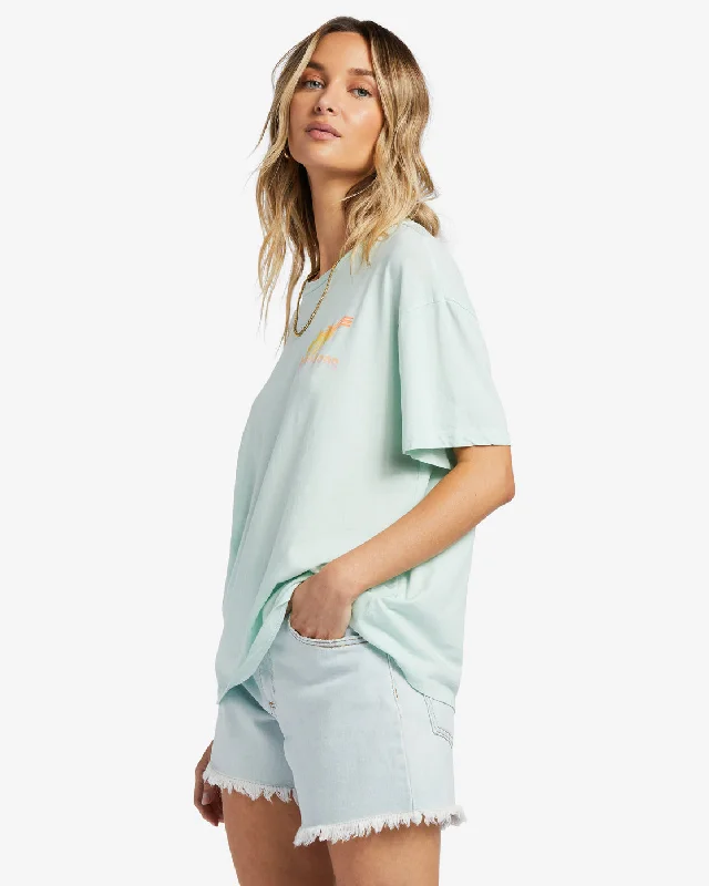 Good Tides Oversized T-Shirt - Soft Mint