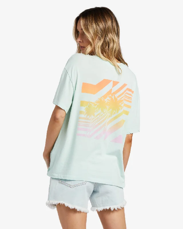 Good Tides Oversized T-Shirt - Soft Mint