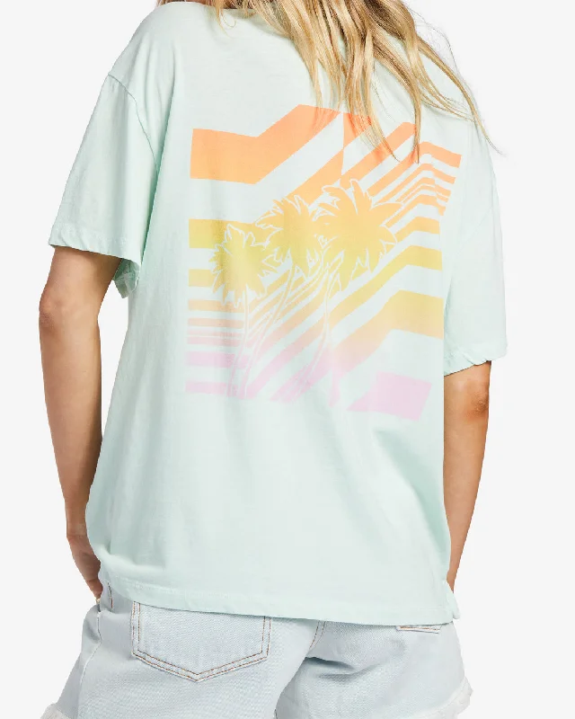 Good Tides Oversized T-Shirt - Soft Mint