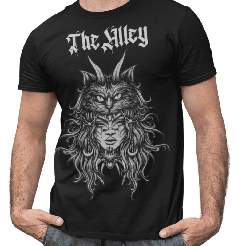 Gothic Cat Lady Tshirt