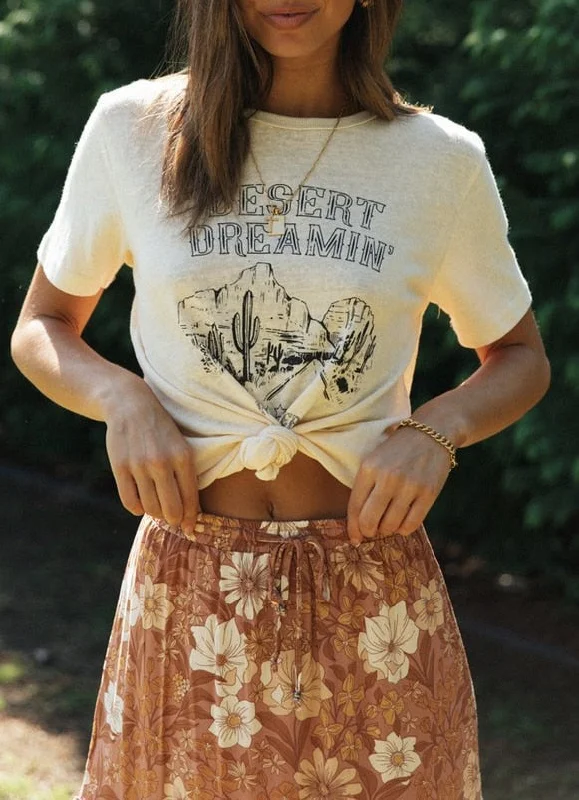 DressBetty - Vintage Desert Print Tee