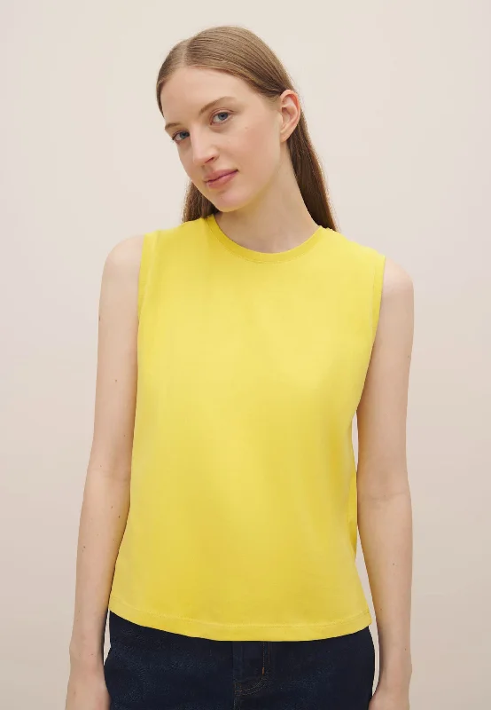 Heavy Singlet Top - Daffodil