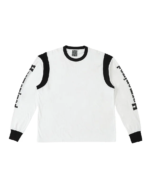 Jumbo Tee L/S White