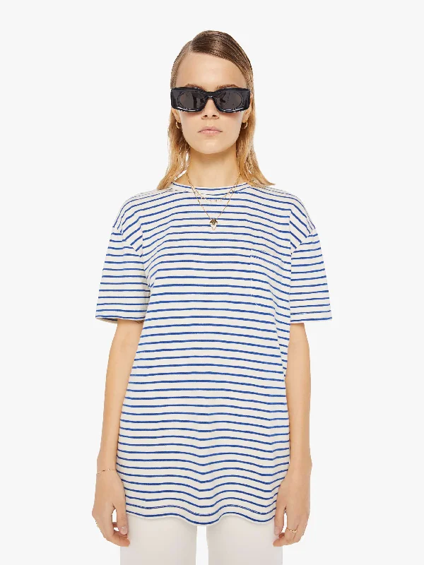 La Paz Guerreiro Tee - Blue Stripes