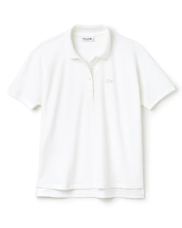 Lacoste Relaxed Fit Polo - White