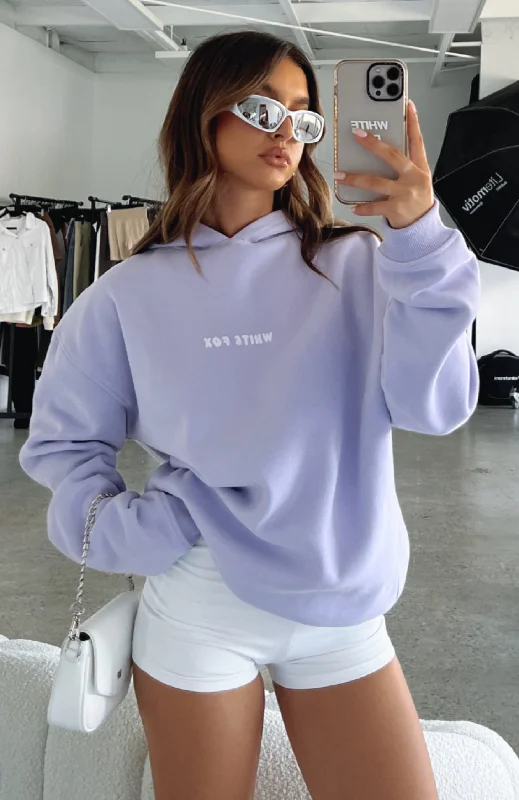 Leisure Series Oversized Hoodie Lavender