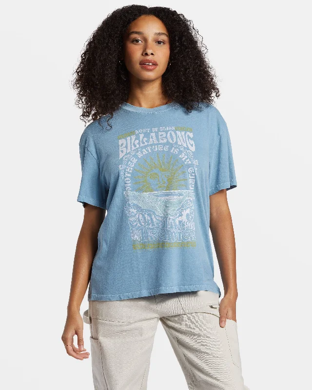 Lost In Bliss T-Shirt - Blue Shadow