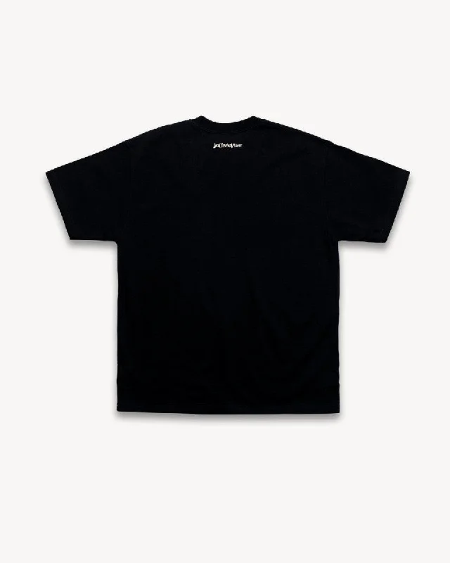 Lost Utopian Visions LUV Pill logo SS tee - Black