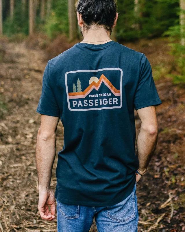 Made To Roam Recycled Cotton T-Shirt - Deep Navy